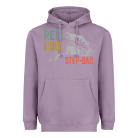 Lavender mens reel cool step dad fishing funny fathers day Heavyweight Hoodie - linhVisuals