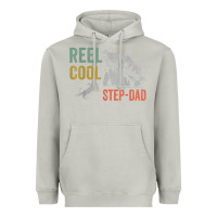 Moon Dust mens reel cool step dad fishing funny fathers day Heavyweight Hoodie - linhVisuals