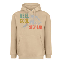 Mushroom mens reel cool step dad fishing funny fathers day Heavyweight Hoodie - linhVisuals