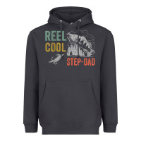 Smoke mens reel cool step dad fishing funny fathers day Heavyweight Hoodie - linhVisuals