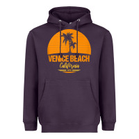 Plum california venice beach tank top Heavyweight Hoodie - linhVisuals