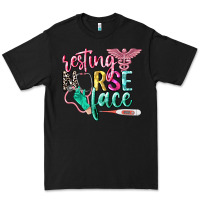 Black resting nurse face Premium Tee - CowGirlArtShop