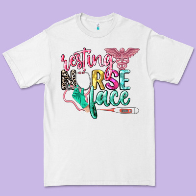 Resting Nurse Face Premium Tee Designed By Cowgirlartshop