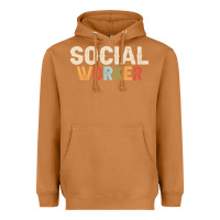 Meerkat Social Worker Job Occupation Funny Birthday Heavyweight Hoodie - linhVisuals