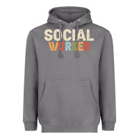 Storm Social Worker Job Occupation Funny Birthday Heavyweight Hoodie - linhVisuals