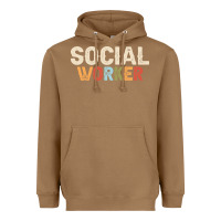 Toasted Coconut Social Worker Job Occupation Funny Birthday Heavyweight Hoodie - linhVisuals