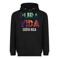 Black costa rica pura vida toucan tropical surf beach vibes tank top Heavyweight Hoodie - linhVisuals