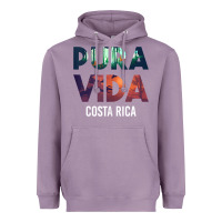 Lavender costa rica pura vida toucan tropical surf beach vibes tank top Heavyweight Hoodie - linhVisuals