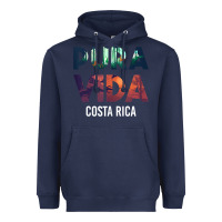 Navy costa rica pura vida toucan tropical surf beach vibes tank top Heavyweight Hoodie - linhVisuals