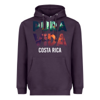 Plum costa rica pura vida toucan tropical surf beach vibes tank top Heavyweight Hoodie - linhVisuals