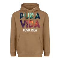 Toasted Coconut costa rica pura vida toucan tropical surf beach vibes tank top Heavyweight Hoodie - linhVisuals