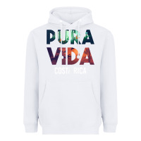 White costa rica pura vida toucan tropical surf beach vibes tank top Heavyweight Hoodie - linhVisuals