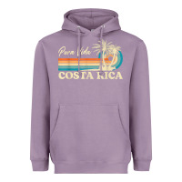Lavender costa rica retro beach vacation costa rica souvenir beach t shirt Heavyweight Hoodie - linhVisuals