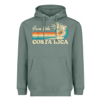 Sage costa rica retro beach vacation costa rica souvenir beach t shirt Heavyweight Hoodie - linhVisuals