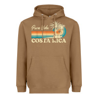 Toasted Coconut costa rica retro beach vacation costa rica souvenir beach t shirt Heavyweight Hoodie - linhVisuals