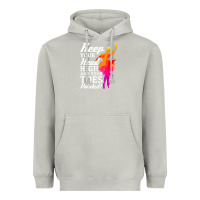 Moon Dust ballet dancer keep head high toes pointed ballerina teacher Heavyweight Hoodie - linhVisuals