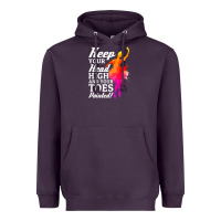 Ballet Dancer Keep Head High Toes Pointed Ballerina Teacher Heavyweight Hoodie | Teevron