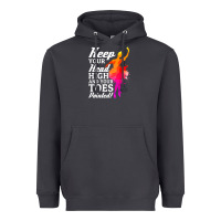 Smoke ballet dancer keep head high toes pointed ballerina teacher Heavyweight Hoodie - linhVisuals