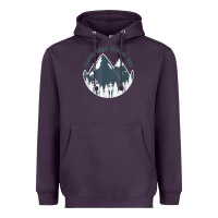 Plum bainbridge island wa mountains hiking climbing camping Heavyweight Hoodie - linhVisuals