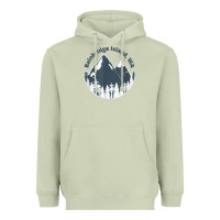 Matcha bainbridge island wa mountains hiking climbing camping Heavyweight Hoodie - linhVisuals