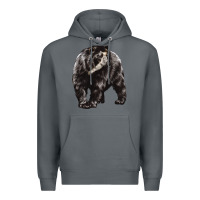 Rock Spectacled Bear Premium Hoodie - LillyAllenDesigns