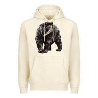 Sandshell Spectacled Bear Premium Hoodie - LillyAllenDesigns