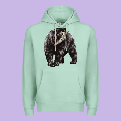 Spectacled Bear Premium Hoodie Designed By Lillyallendesigns