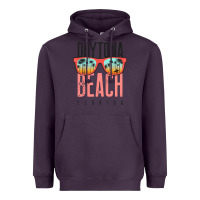 Daytona Beach Shirt Florida Summer Vacation Surfing Daytona Sweatshirt Heavyweight Hoodie | Teevron