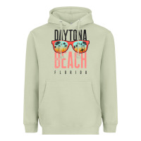 Matcha daytona beach shirt florida summer vacation surfing daytona sweatshirt Heavyweight Hoodie - linhVisuals