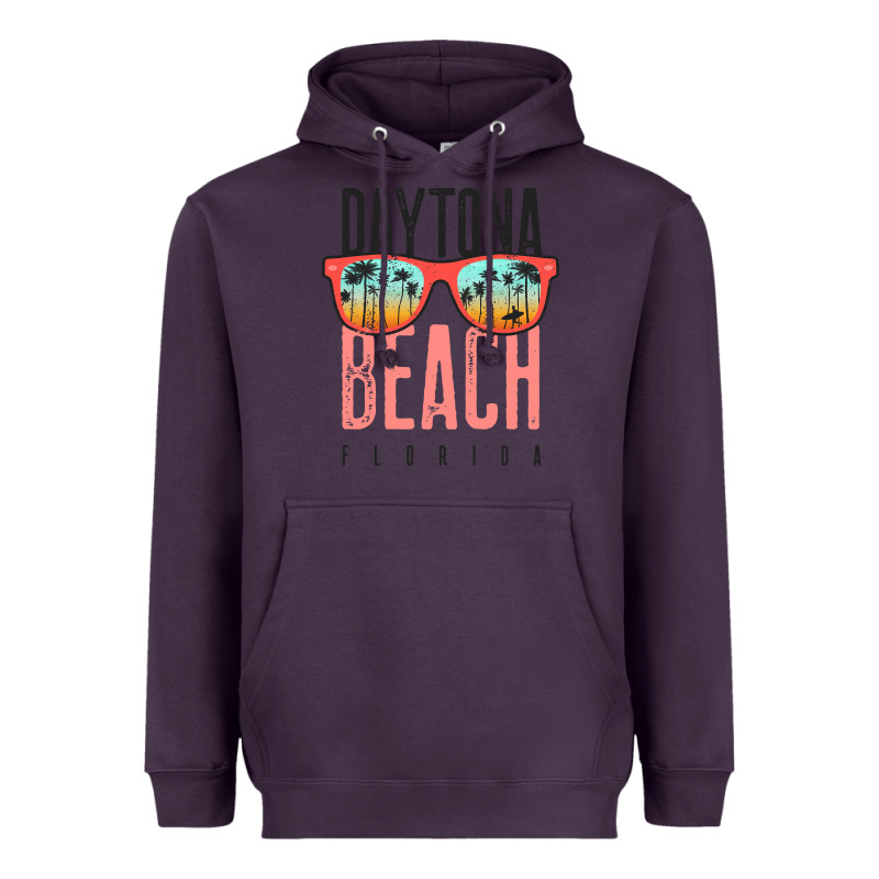 Daytona Beach Shirt Florida Summer Vacation Surfing Daytona Sweatshirt Heavyweight Hoodie by linhVisuals | Teevron