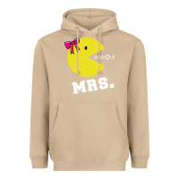 Mushroom Mrs Pacman Heavyweight Hoodie - linhVisuals