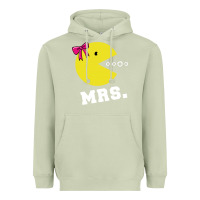 Matcha Mrs Pacman Heavyweight Hoodie - linhVisuals
