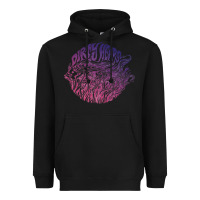 Black dirty heads Heavyweight Hoodie - linhVisuals