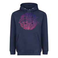 Navy dirty heads Heavyweight Hoodie - linhVisuals