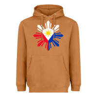 Meerkat philippine flag hoodie pinoy flag filipino shirt pinoy sun Heavyweight Hoodie - linhVisuals
