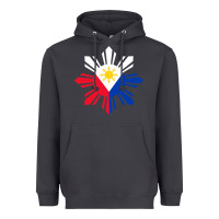 Smoke philippine flag hoodie pinoy flag filipino shirt pinoy sun Heavyweight Hoodie - linhVisuals