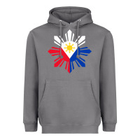 Storm philippine flag hoodie pinoy flag filipino shirt pinoy sun Heavyweight Hoodie - linhVisuals