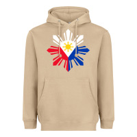Mushroom philippine flag hoodie pinoy flag filipino shirt pinoy sun Heavyweight Hoodie - linhVisuals
