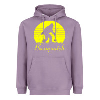 Lavender bassquatch bigfoot Heavyweight Hoodie - linhVisuals