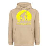 Mushroom bassquatch bigfoot Heavyweight Hoodie - linhVisuals
