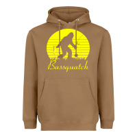 Bassquatch Bigfoot Heavyweight Hoodie | Teevron
