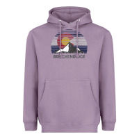Lavender breckenridge colorado x co flag mountain peak raglan baseball tee Heavyweight Hoodie - linhVisuals