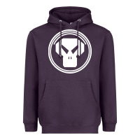 Plum metalheadz Heavyweight Hoodie - linhVisuals
