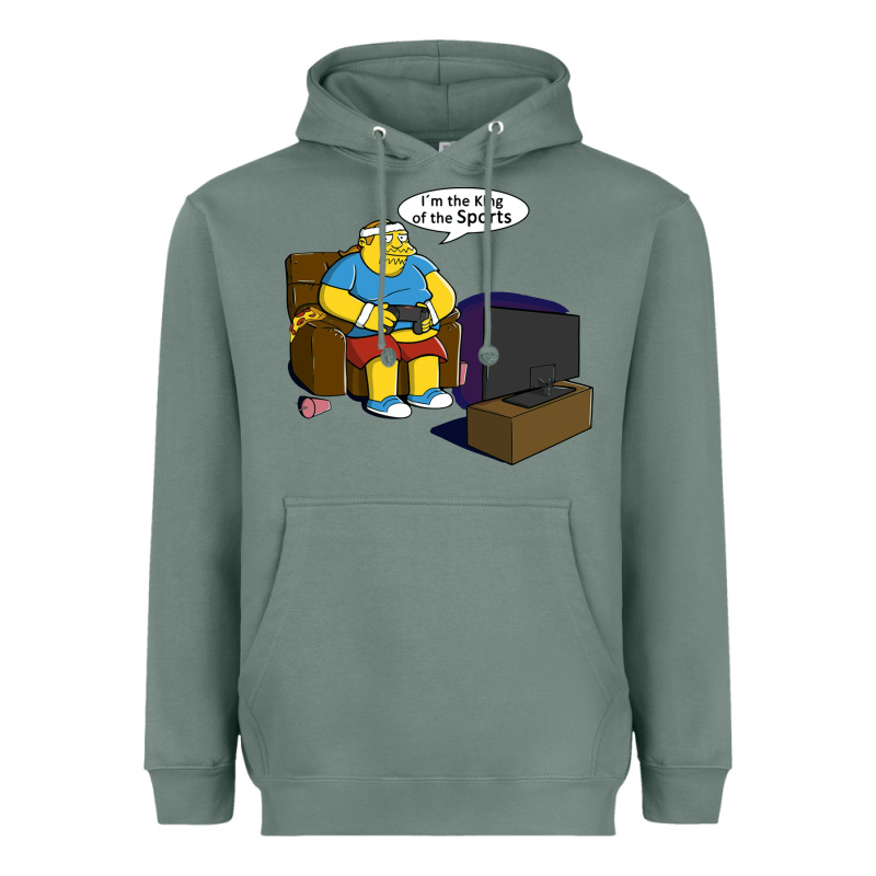 The King Of The Sports Heavyweight Hoodie by linhVisuals | Teevron