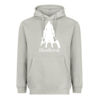 Moon Dust bloodborne zipped Heavyweight Hoodie - linhVisuals