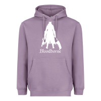 Lavender bloodborne zipped Heavyweight Hoodie - linhVisuals