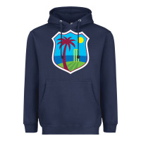 Navy west indies cricket Heavyweight Hoodie - linhVisuals