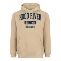 Mushroom hood river oregon or vintage sports established navy design t shirt Heavyweight Hoodie - linhVisuals