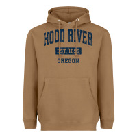 Toasted Coconut hood river oregon or vintage sports established navy design t shirt Heavyweight Hoodie - linhVisuals