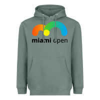 Sage miami open Heavyweight Hoodie - linhVisuals